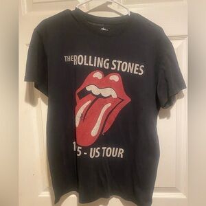 Rolling Stones Black Graphic Tee
